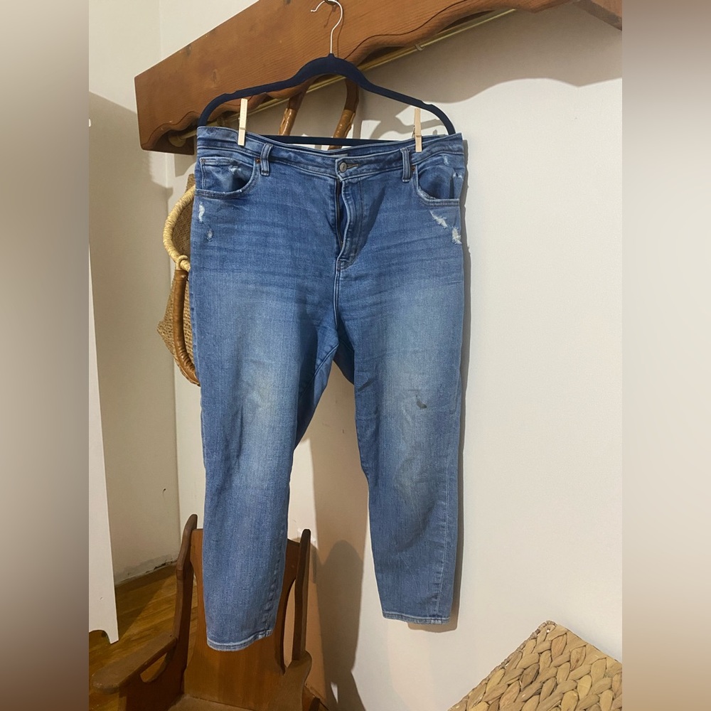 Abercrombie & Fitch Skinny Ankle High Rise Jean